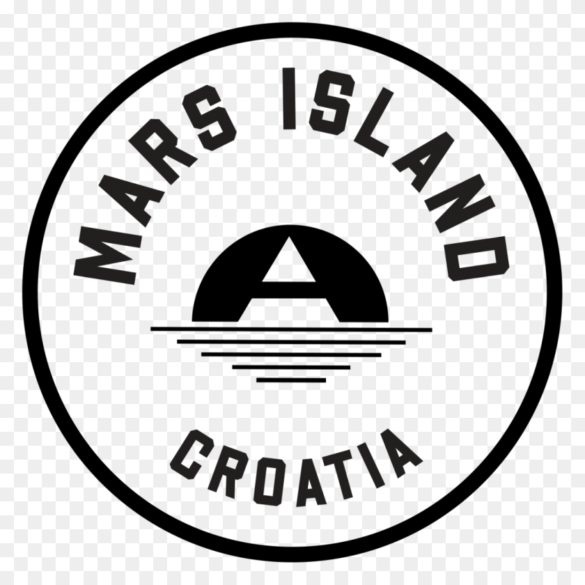 1024x1024 Mars Island Circle, Texto, Logotipo, Símbolo Hd Png