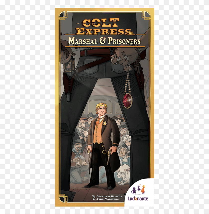 400x801 Marshal Amp Prisoners Colt Express Marshal And Prisoners Expansión, Persona, Ropa, Cartel Hd Png