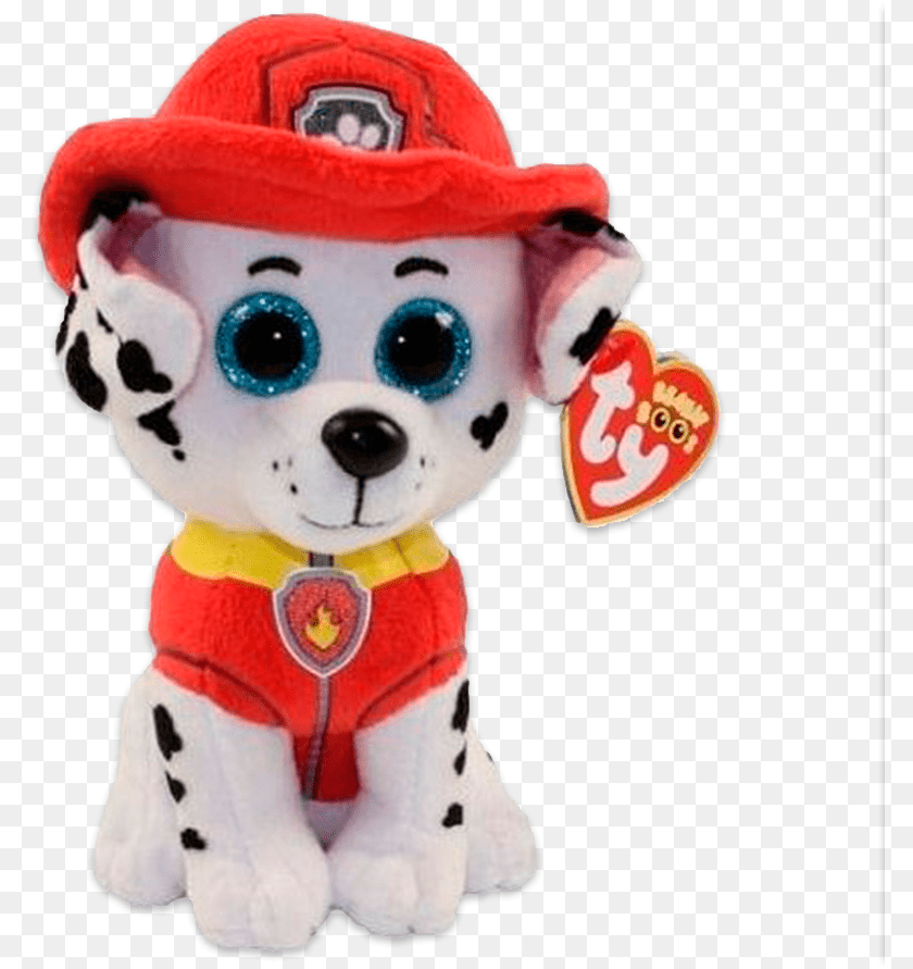 788x891 Marshall Paw Patrol Beanie Baby, Plush, Toy, Face, Head PNG