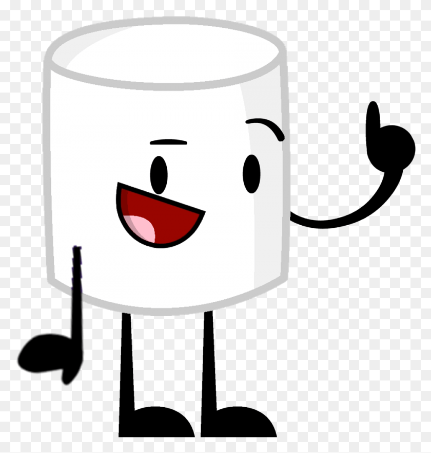 936x986 Marshmallow Marshmallow With Arms And Legs, Coffee Cup, Cup, Cylinder HD PNG Download