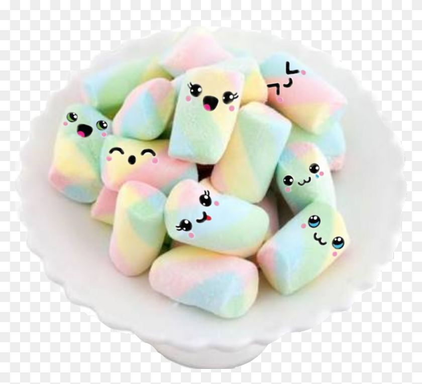 1024x924 Marshmallows Faces Happy Swirl Marshmallows, Sweets, Food, Confectionery HD PNG Download
