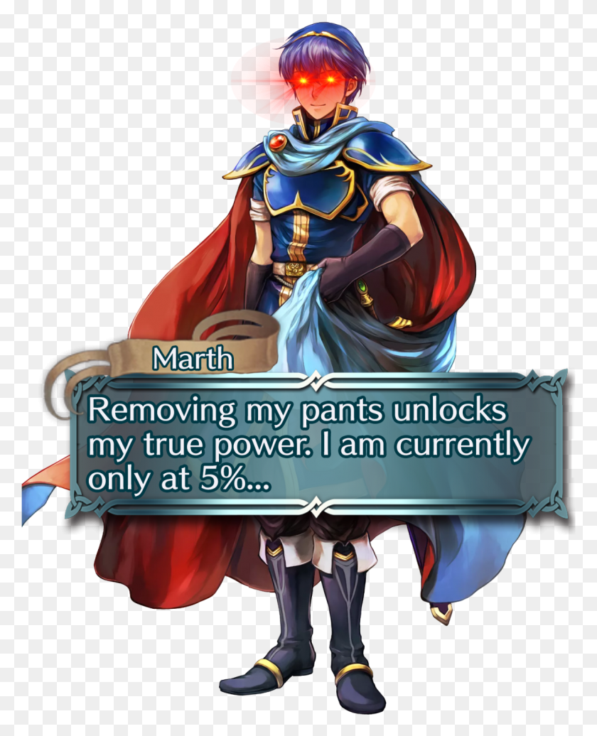 1192x1493 Marth With Lensflare Eyes Saying Removing My Pants Fire Emblem Marth, Comics, Book, Manga HD PNG Download