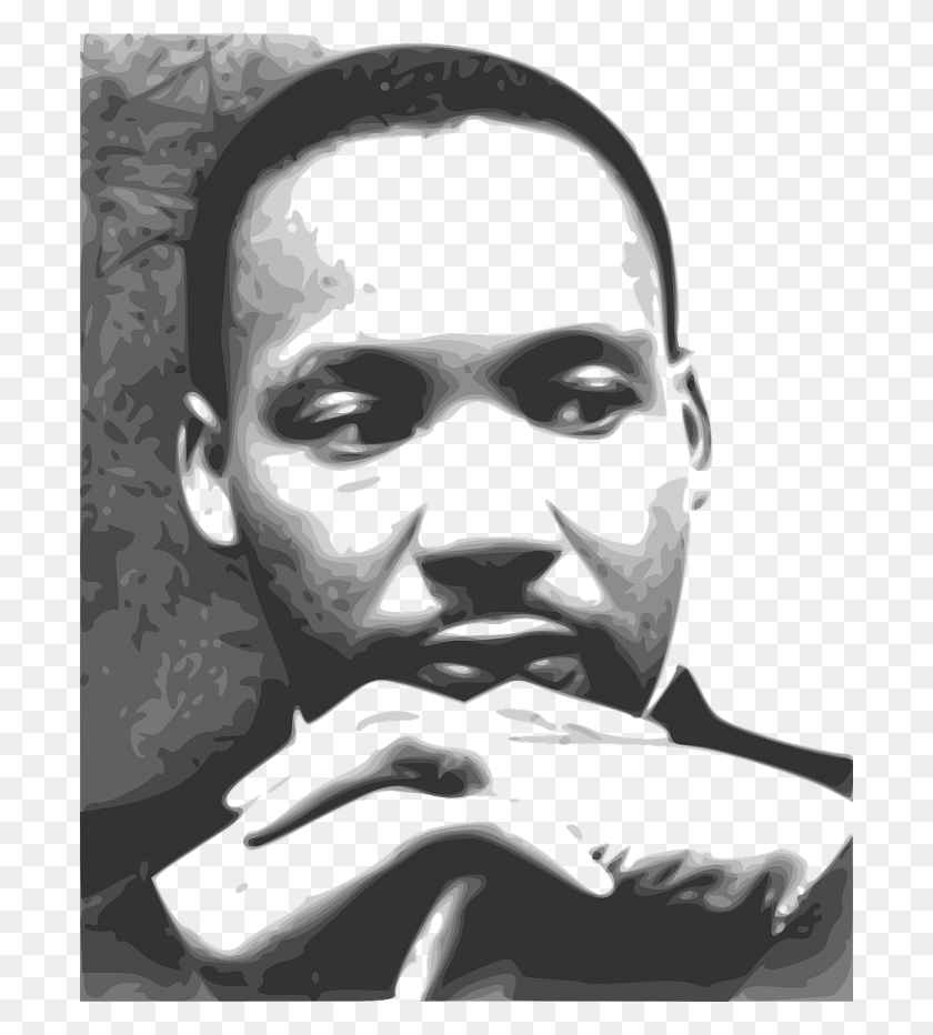 696x872 Martin Luther King And The Impact Of North Carolina Martin Luther King Jr Free, Face, Person, Human HD PNG Download