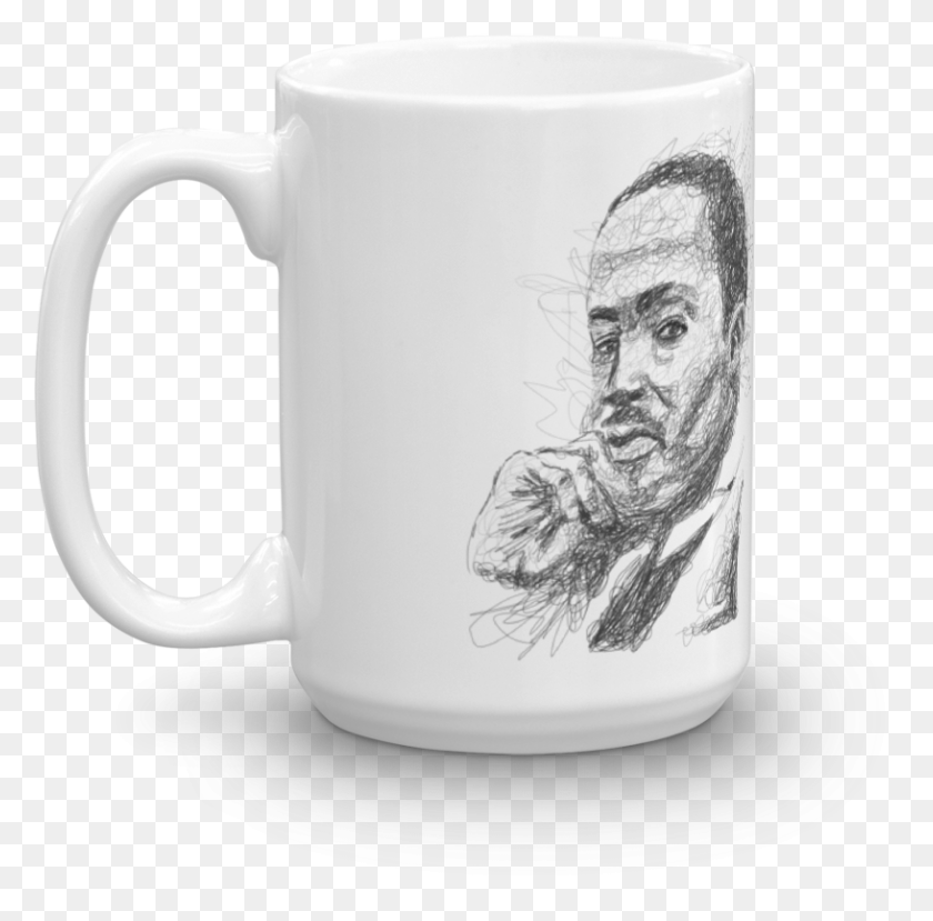 816x805 Martin Luther King Jr, Coffee Cup, Cup, Pottery HD PNG Download