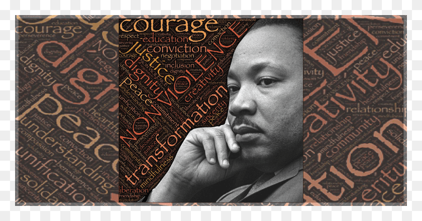 4342x2117 Descargar Png / Martin Luther King Jr, Cartel, Publicidad, Collage Hd Png