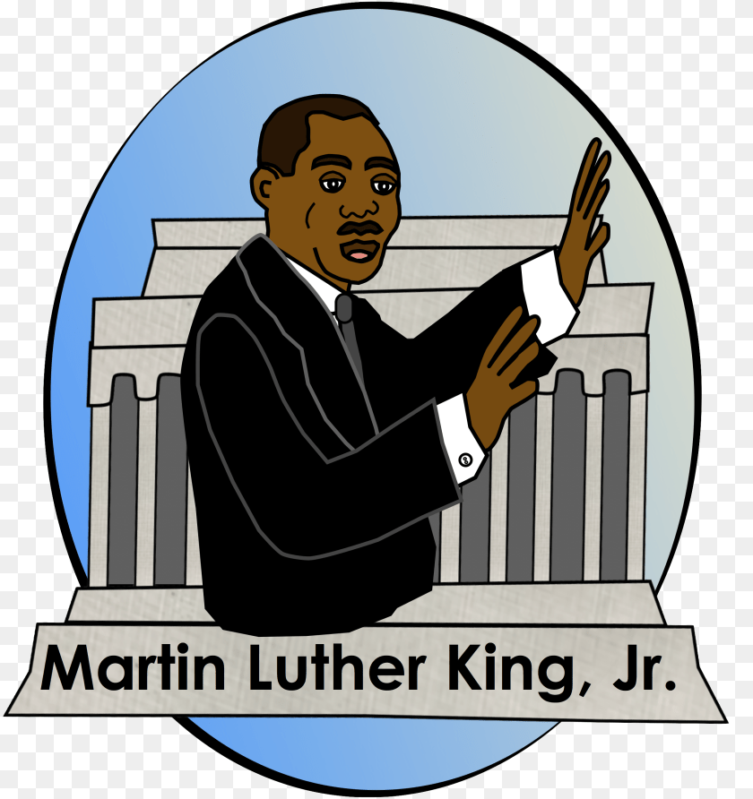 2409x2558 Martin Luther King Jr And Rosa Parks Clip Art, Adult, Male, Man, Person Sticker PNG