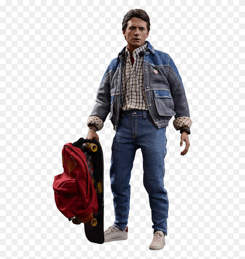 480x828 Marty Mcfly Hot Toys, Pants, Clothing, Apparel HD PNG Download