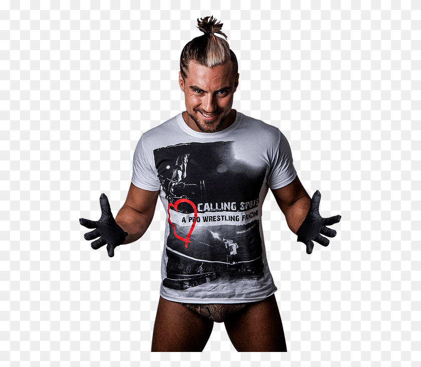 523x672 Marty Scurll Marty Scurll The Villain Logo, Clothing, Apparel, T-shirt HD PNG Download