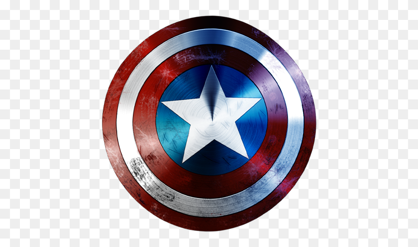 432x437 Marvel Avenger End Game Captain America Logo, Armor, Star Symbol, Symbol HD PNG Download