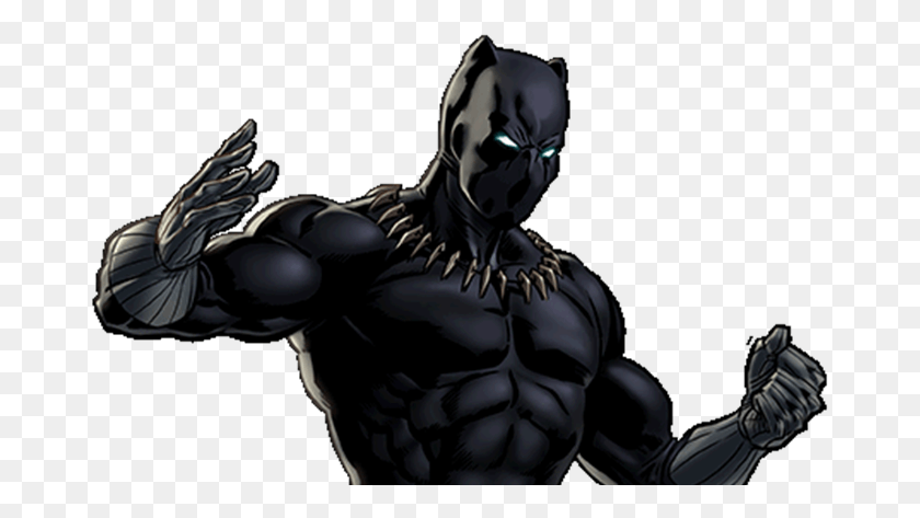 673x413 Marvel Black Panther Transparent Marvel Black Panther, Person, Human, Batman HD PNG Download