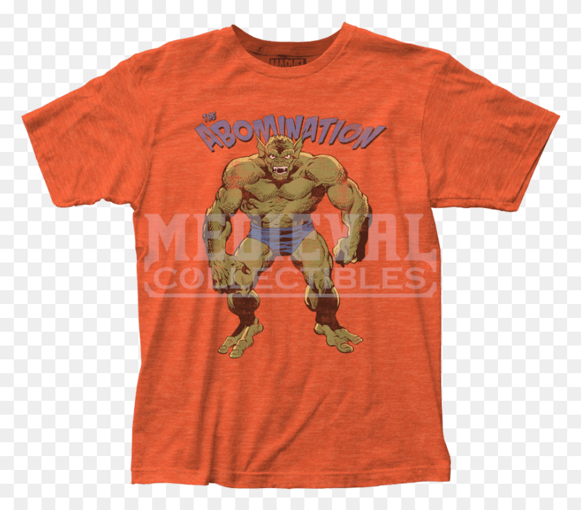 851x740 Marvel Comics The Abomination T Shirt Hulk, Clothing, Apparel, T-shirt HD PNG Download