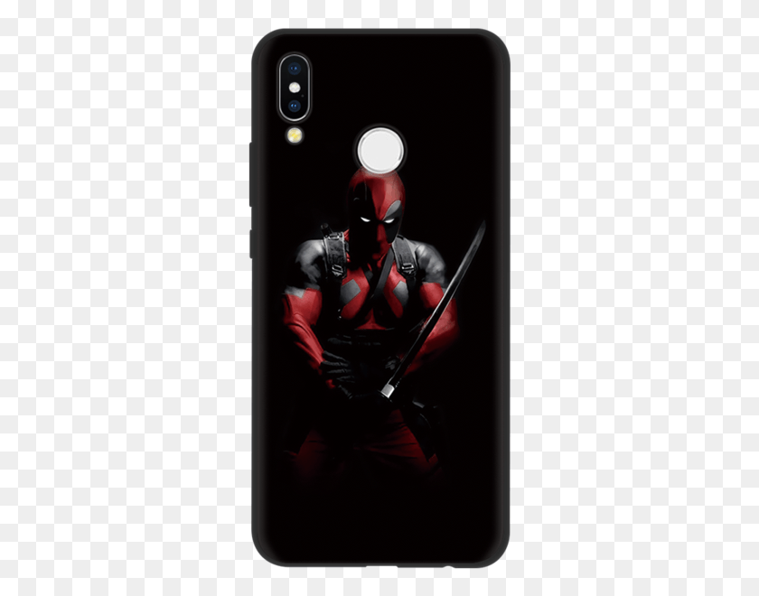 292x600 Descargar Png Marvel Deadpool Super Hero Soft Case For Honor 8X 6A Spider Man, Teléfono Móvil, Electrónica Hd Png