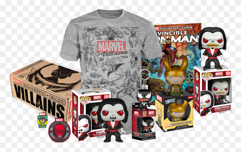 1730x1051 Marvel Funko Marvel Collector Corps Box, Clothing, Apparel, T-shirt HD PNG Download
