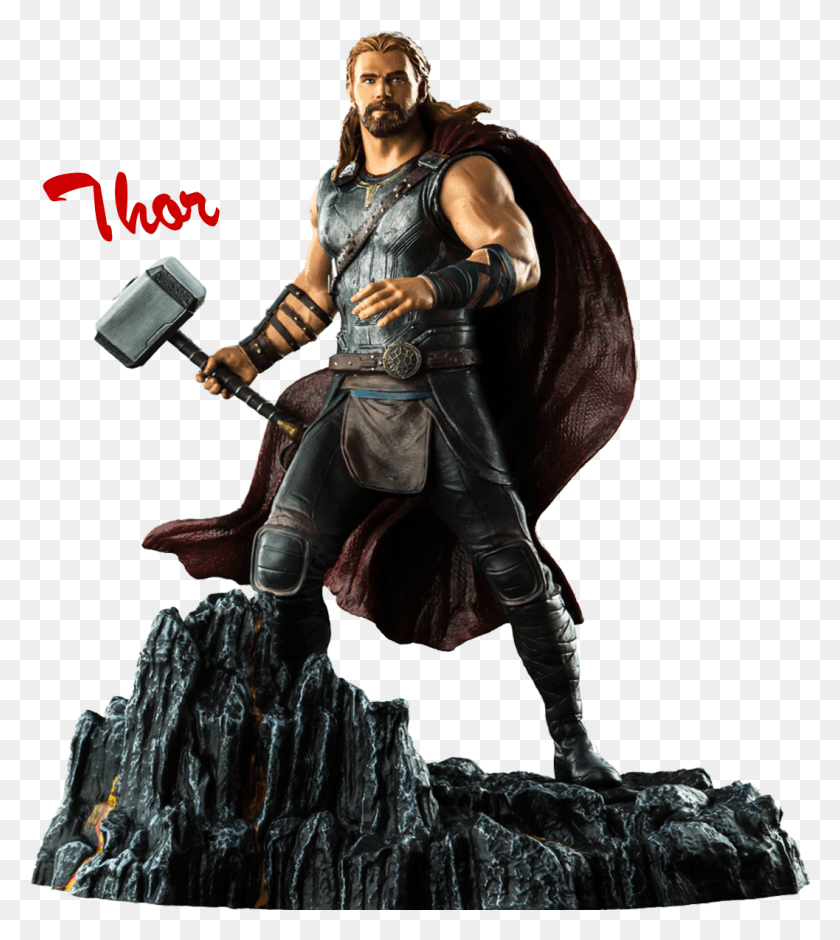 1057x1193 Marvel Gallery Thor Ragnarok, Person, Human, Sport HD PNG Download