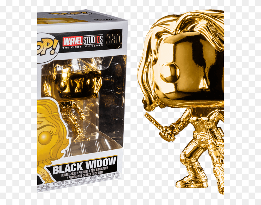 600x600 Marvel Golden Black Widow Pop, Beverage, Drink, Alcohol HD PNG Download
