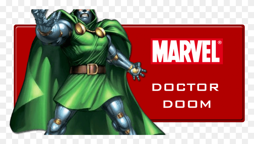 984x527 Marvel Max Top Trumps Dr Doom, Elfo, Verde, Disfraz Hd Png