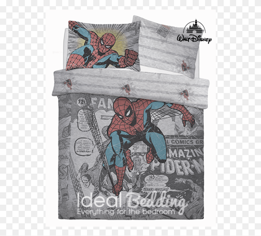 550x701 Marvel Spiderman Comic Group Duvet Quilt Bedding Cover, Person, Human, Comics HD PNG Download