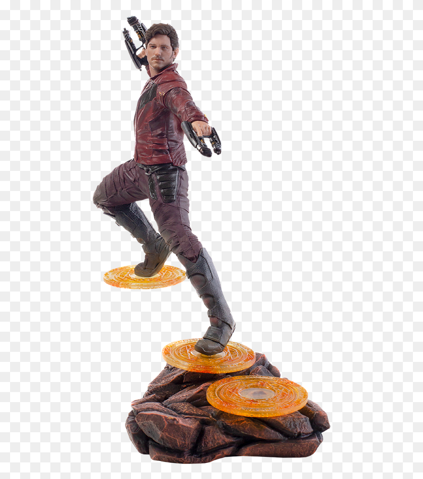 473x893 Marvel Statue Star Lord, Person, Human, Clothing HD PNG Download