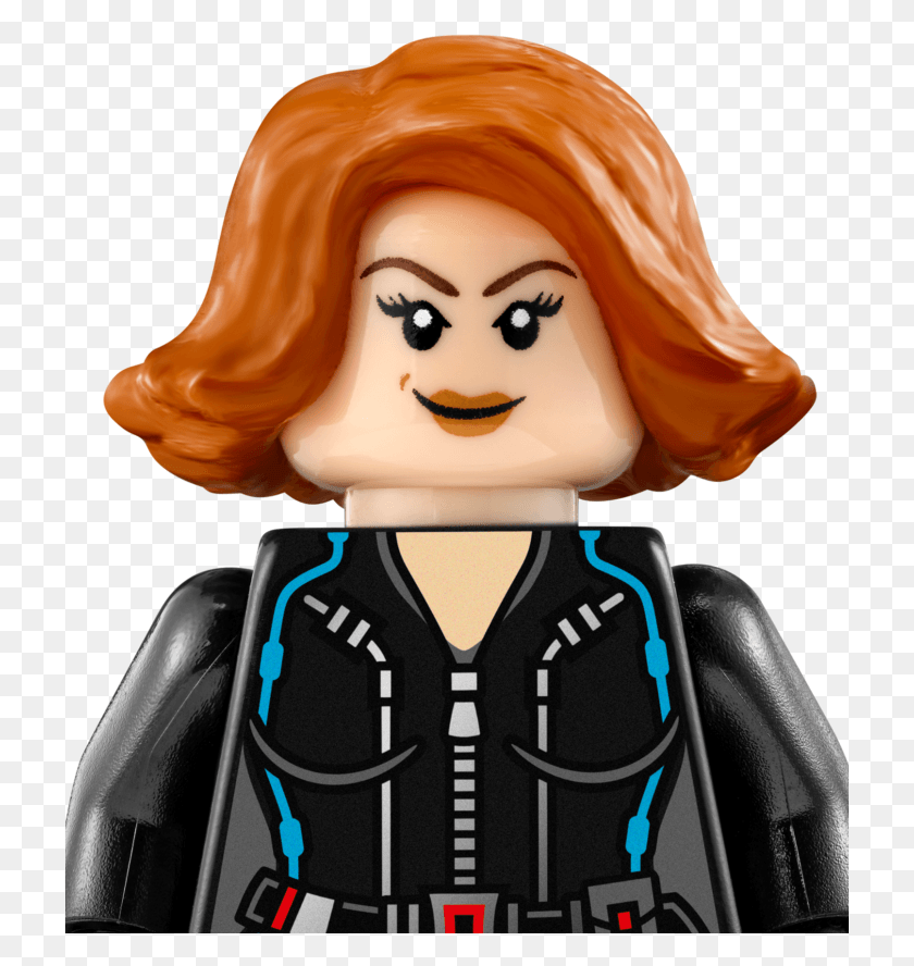 721x828 Marvel Super Heroes Lego Black Widow Avengers Lego, Doll, Toy, Person HD PNG Download
