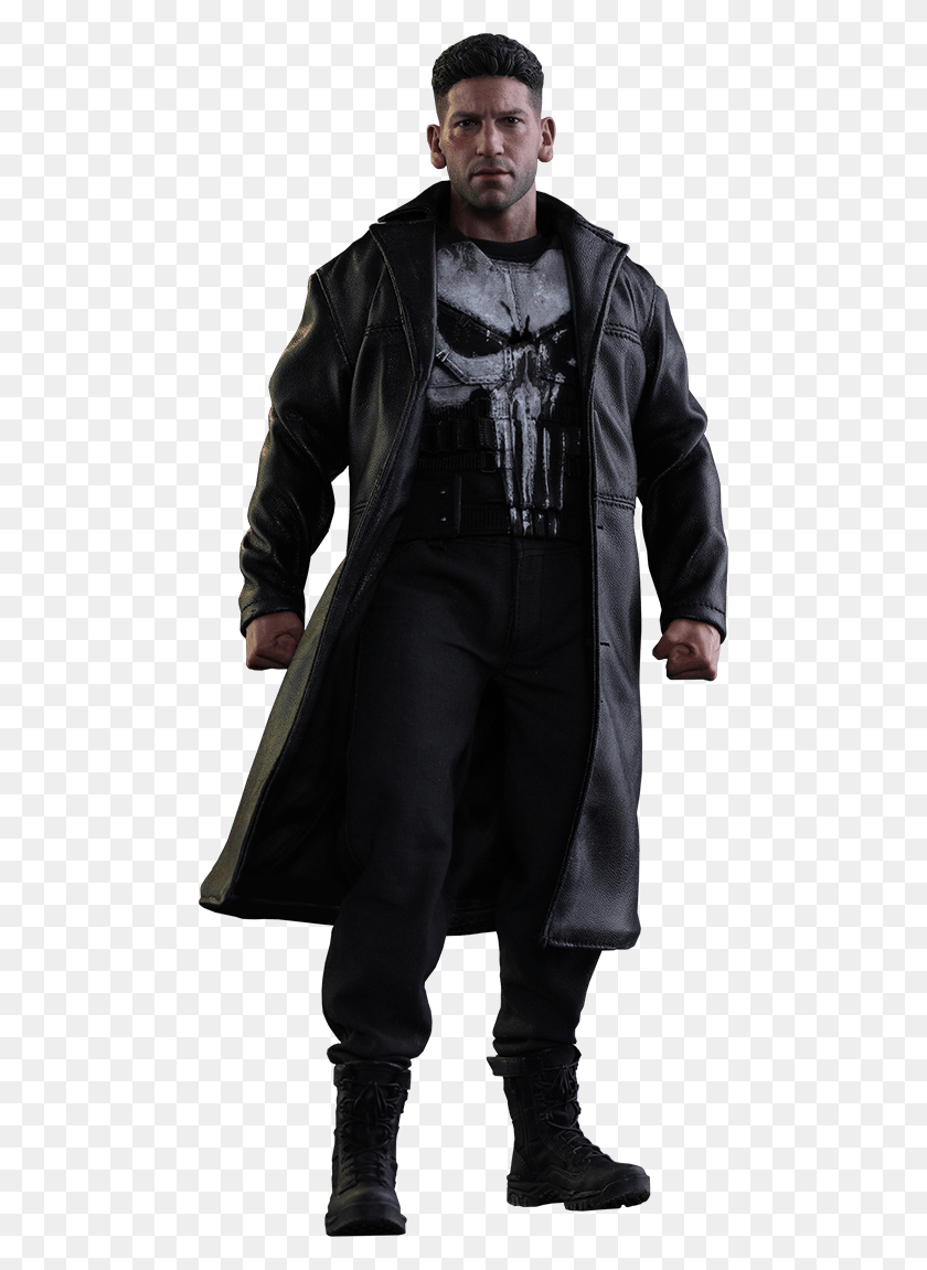 480x1091 Marvel The Punisher Sixth Scale Figure By Hot Toys Costume Punisher, Clothing, Apparel, Jacket HD PNG Download