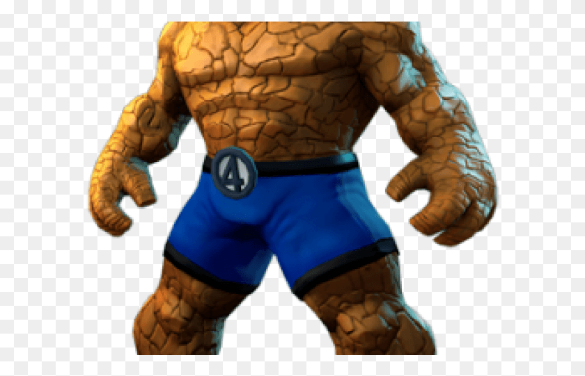 594x481 Marvel Thing Transparent Images Marvel Heroes The Thing, Person, Human, Figurine HD PNG Download