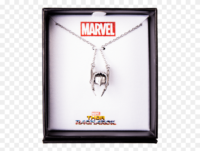 489x574 Marvel Thor Ragnarok Helmet Necklace Marvel, Jewelry, Accessories, Accessory HD PNG Download