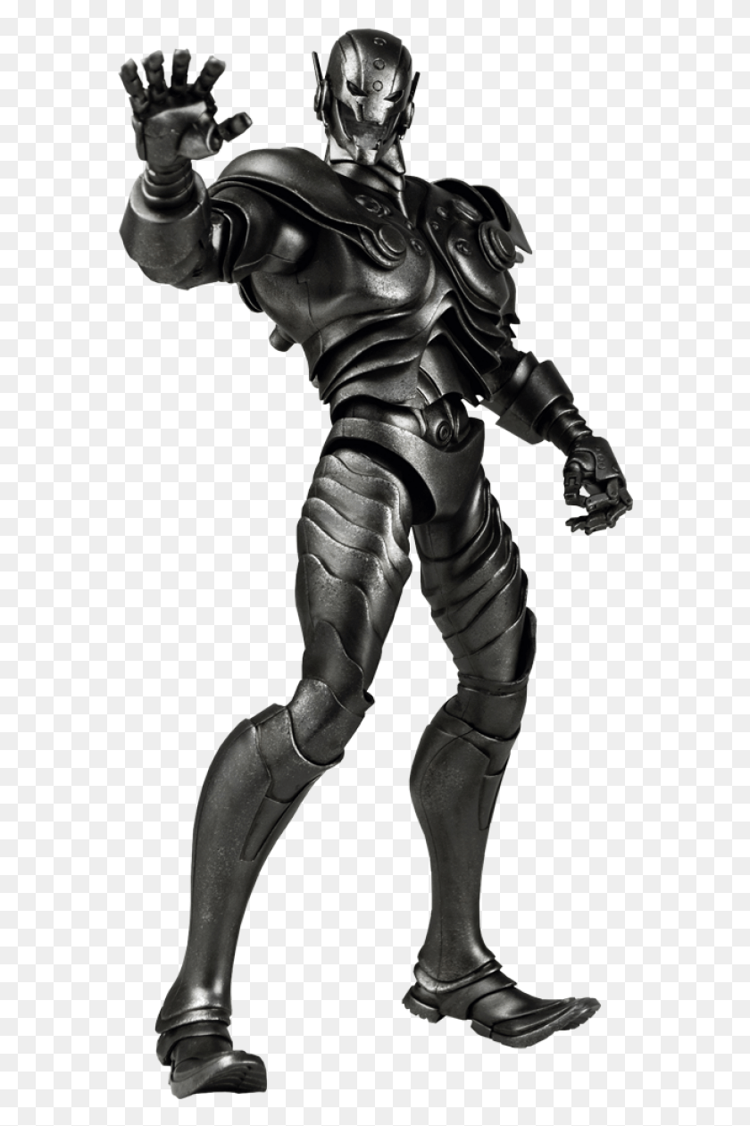 578x1201 Marvel Ultron Figure, Person, Human, Armor HD PNG Download