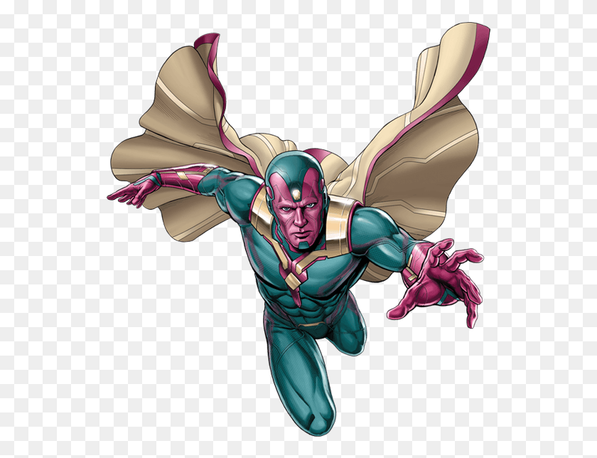 541x584 Marvel Vision Image Vision Marvel Clipart, Ornament, Pattern, Person HD PNG Download