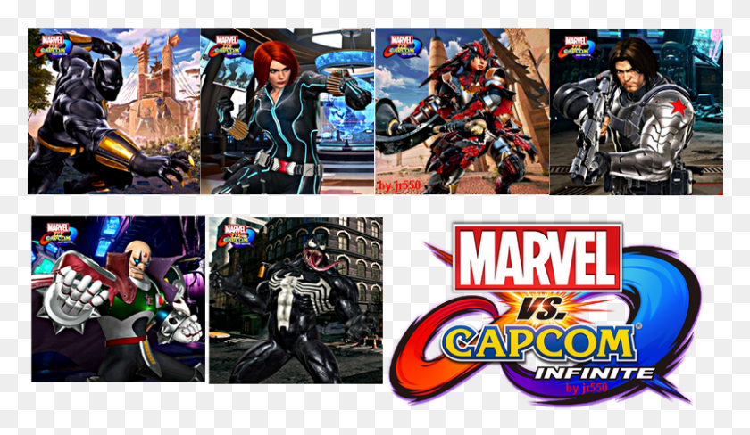 800x439 Descargar Png Marvel Vs Capcom Infinite Ps4 All Dlc Eur Usa Fakepkg Pc Juego, Persona, Humano, Cartel Hd Png