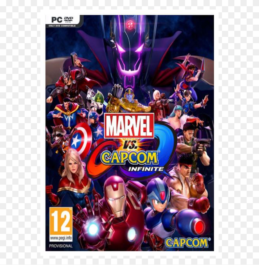 579x801 Marvel Vs Capcom Infinite Xbox One Marvel Capcom, Person, Human, Poster HD PNG Download