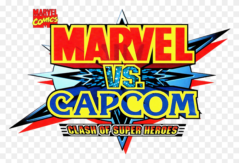 871x575 Marvel Vs Street Fighter Marvel Vs Capcom Clash Of Super Heroes Logo, Текст, Реклама, На Открытом Воздухе Hd Png Скачать