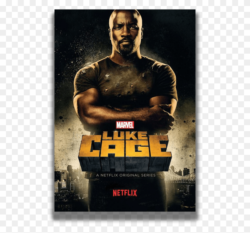 515x722 Marvels Luke Cage, Advertisement, Poster, Flyer HD PNG Download