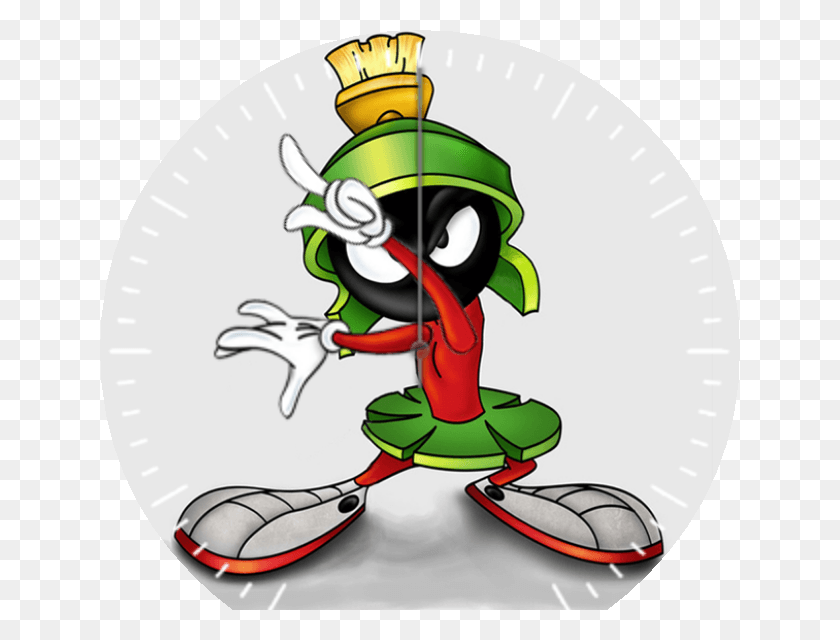 640x580 Marvin The Martian Marvin The Martian, Text, Label, Curling HD PNG Download