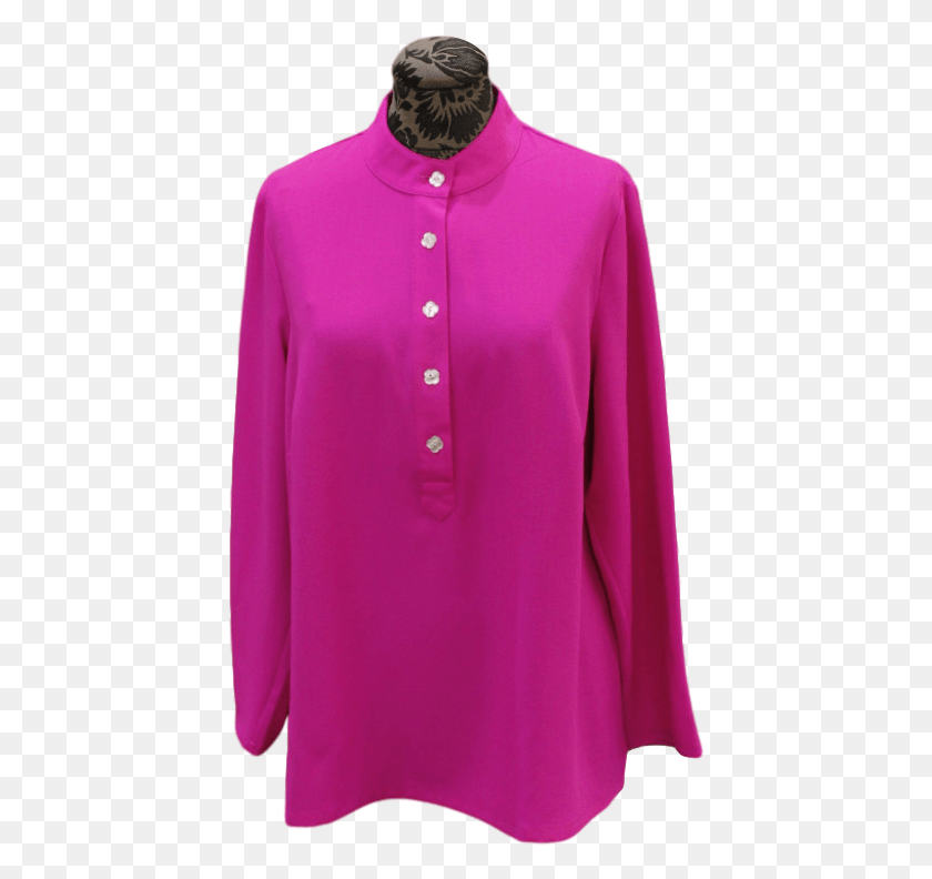 430x732 Mary G Crepe Look Button, Sleeve, Clothing, Apparel HD PNG Download
