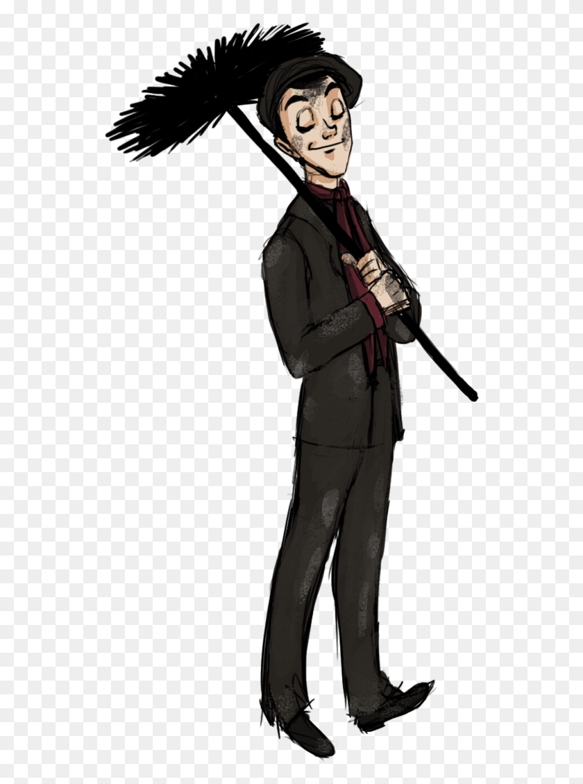 542x1069 Mary Poppins Chimney Sweep Cartoon Mary Poppins Bert Clip Art, Person, Human, Clothing HD PNG Download
