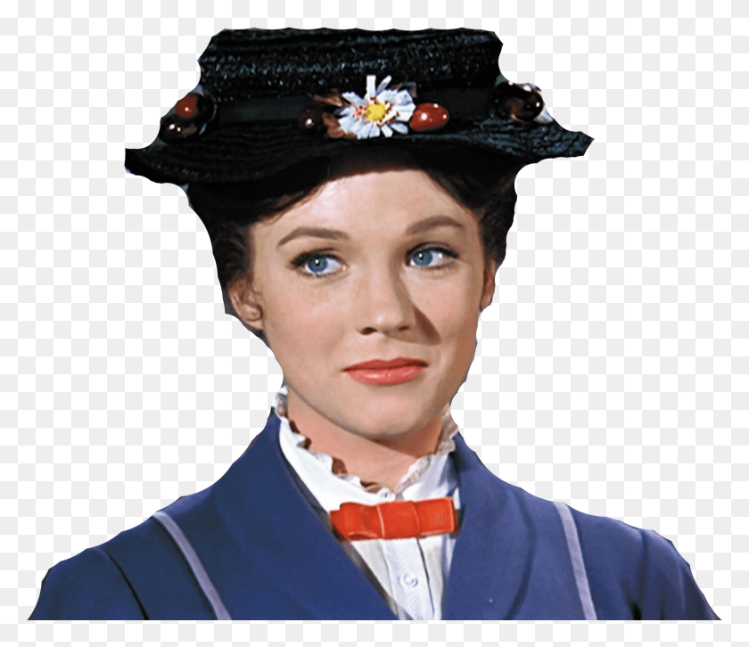 2259x1929 Mary Poppins Julie Andrews Mary Poppins, Hat, Clothing, Apparel HD PNG Download