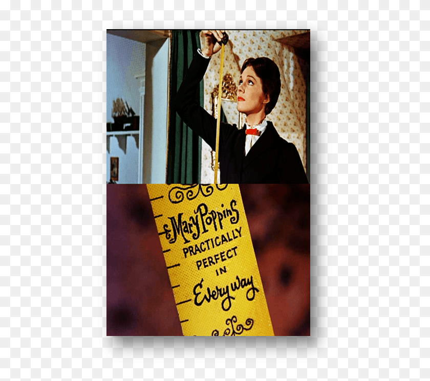 467x685 Mary Poppins Mary Poppins Measuring, Person, Text, Advertisement HD PNG Download