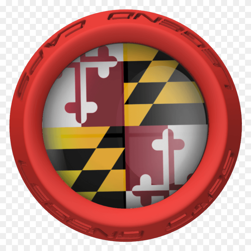 829x829 Maryland State Flag, Helmet, Clothing, Apparel HD PNG Download