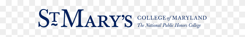 577x67 Marys Logo St. Mary39s College Of Maryland, Word, Symbol, Trademark HD PNG Download