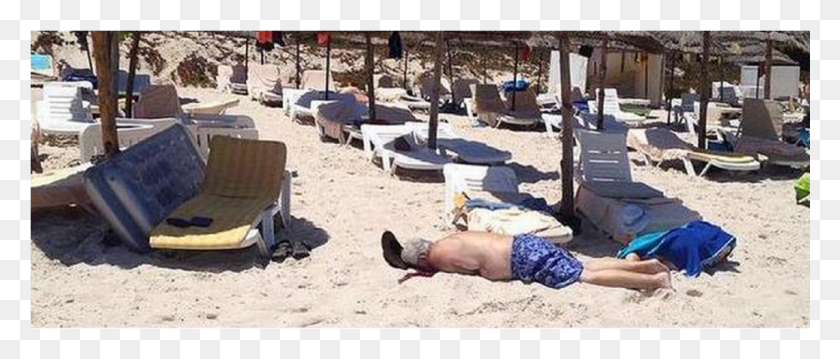 1141x438 Masacre En Un Nuevo Atentado Terrorista En Una Playa Тунис Атака На Отель, Человек, Почва, На Открытом Воздухе Hd Png Скачать
