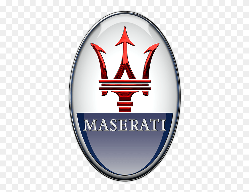390x586 Descargar Png Maserati Logo 329884 Maserati Logo, Emblema, Símbolo, Arma Hd Png