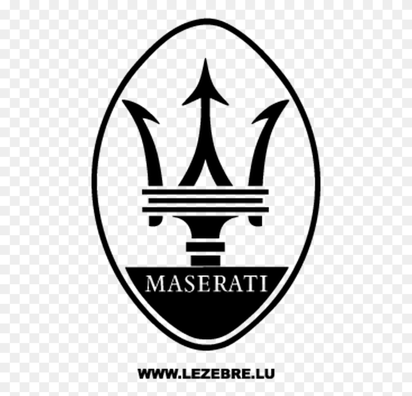 479x748 Maserati Logo Decal Maserati Logo, Emblem, Symbol, Trident HD PNG Download