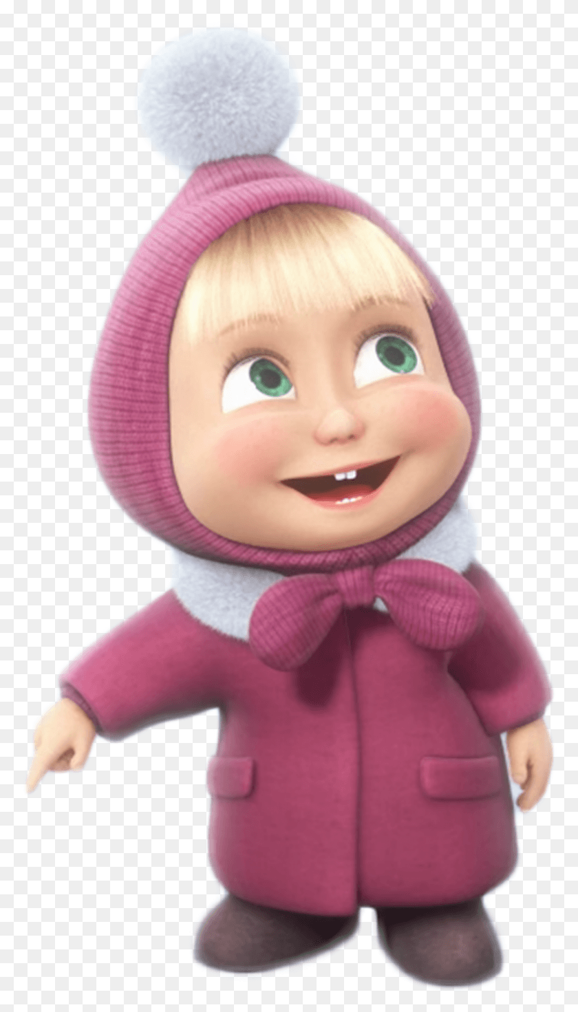 1237x2239 Masha And The Bear Cartoon Pj Mask Clip Art Engineer Doll, Toy, Person, Human HD PNG Download
