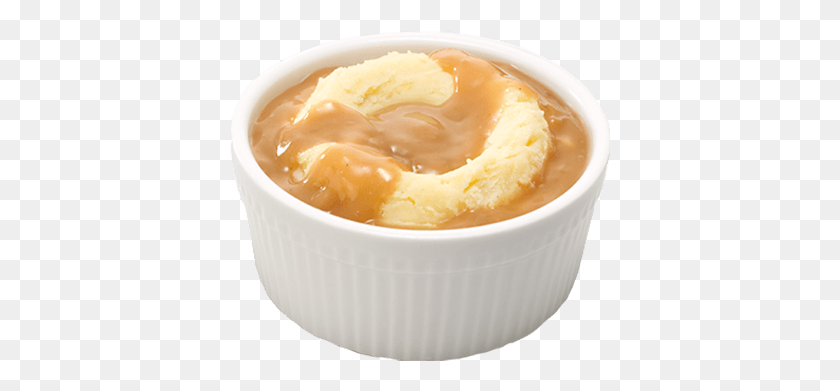 381x331 Mashed Potatoes, Custard, Food, Ice Cream HD PNG Download