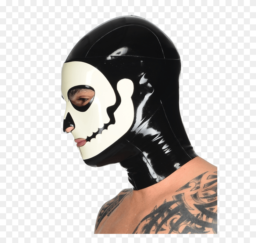 587x738 Máscara, Piel, Casco, Ropa Hd Png