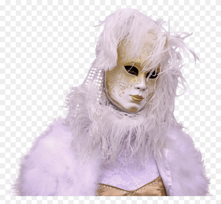 1242x1140 Mask Carnival White Mardi Gras Carnaval, Alien, Clothing, Apparel HD PNG Download