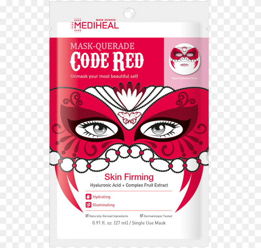 531x798 Mask Querade Code Red Mask Dress Code Masked Mask, Advertisement, Poster, Person, Face PNG