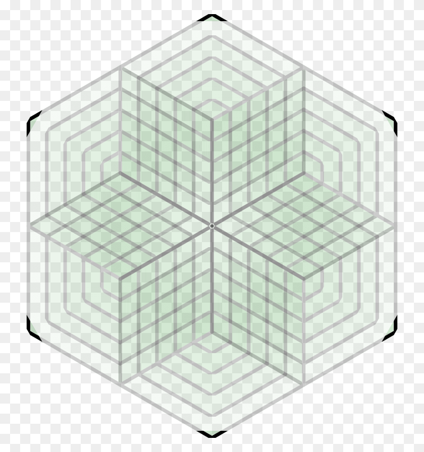 Masked Hexagons Clipart, Green, Mailbox, Pattern Transparent PNG