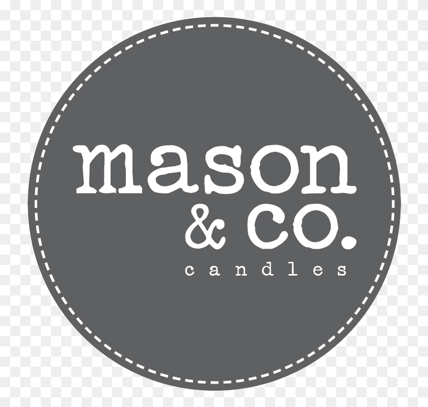 735x739 Mason Candlelight Company Circle, Texto, Número, Símbolo Hd Png
