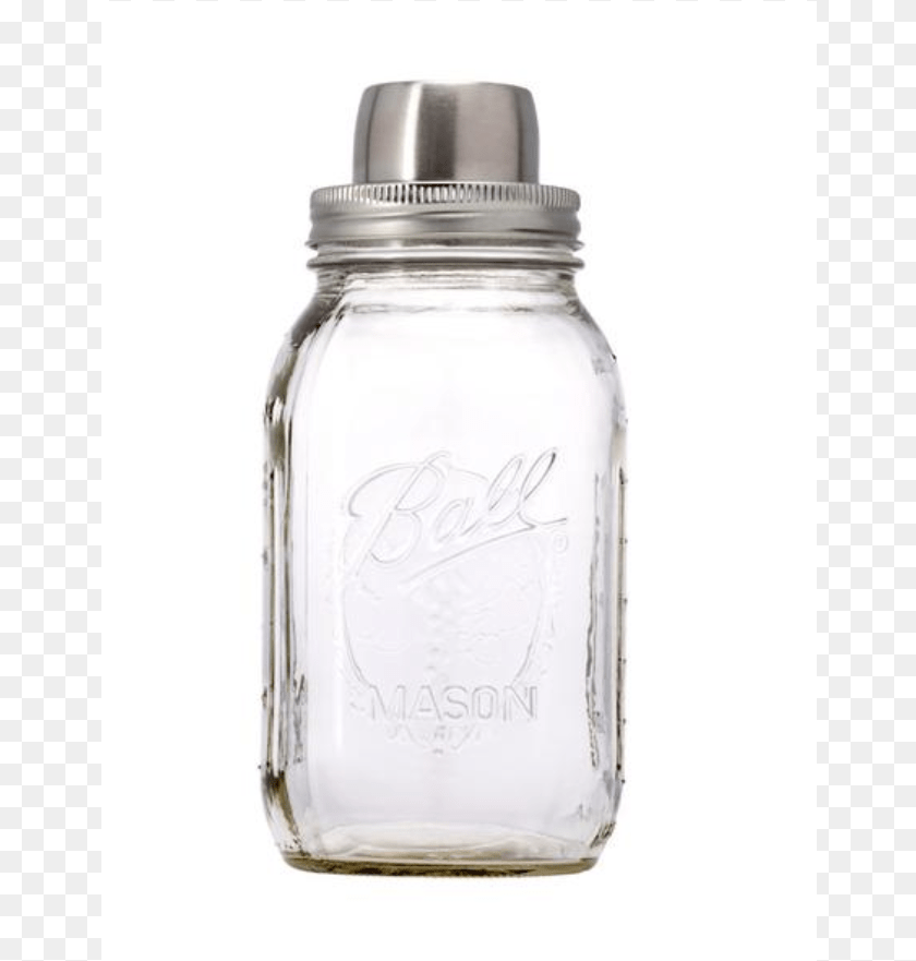 Mason Jar Shaker Cocktail Shaker, Bottle Sticker PNG